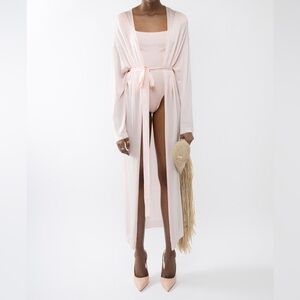 Elegant Pink Women's Robe